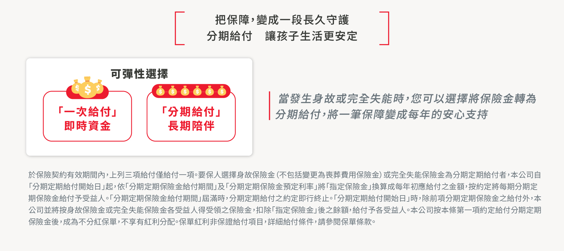 終身壽險填補保障缺口｜房貸、子女教育、長照支出，福安滿利在家庭經濟風險時刻守護您。